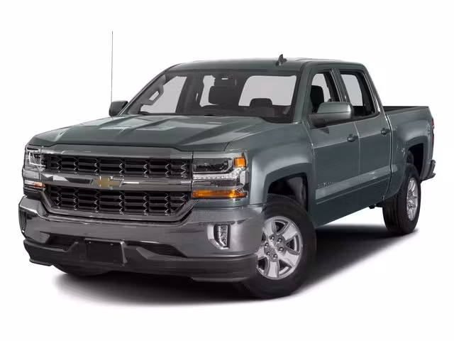2016 Chevrolet Silverado 1500 4Wd Crew 143.5 Lt W/1Lt LT